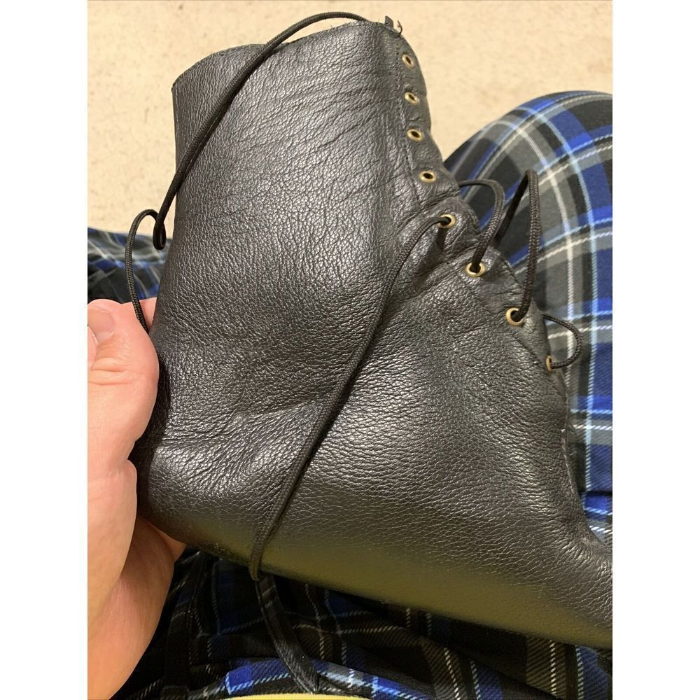 ARIZONA AZafo BLACK LEATHER ORTHOPEDIC BOOT LEFT LEG & FOOT